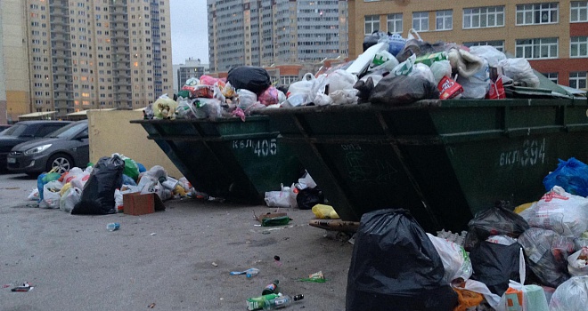 Стоимость вывоза мусора в Петербурге выросла еще на 30%