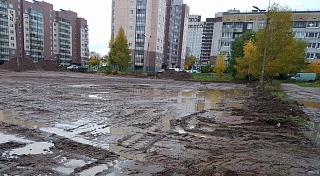 Эксперты ОНФ в Ленинградской области взяли на контроль строительство спортивной площадки в Выборге